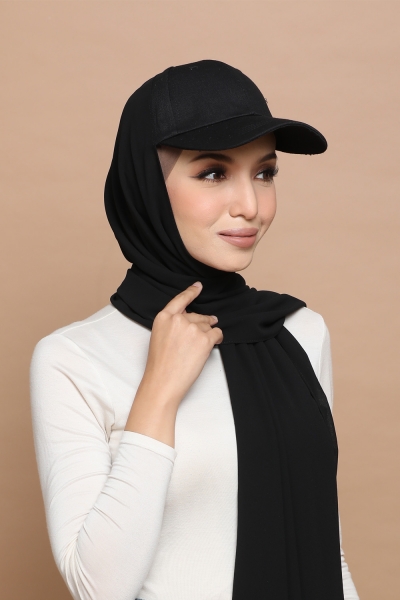 Ophelia Hijab Cap Black Ophelia Hijab Cap Black